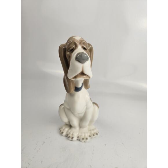 Lladro Other - Rare NAO by Lladro Sad Hound Dog 1982
